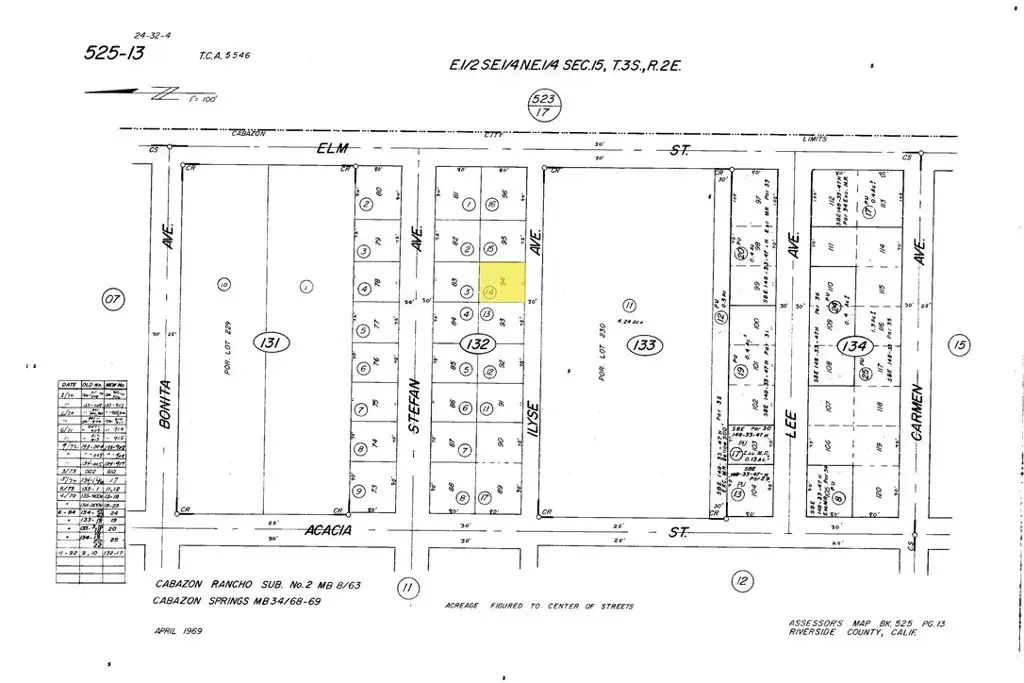 Lot 94 Mb 034/068, Cabazon