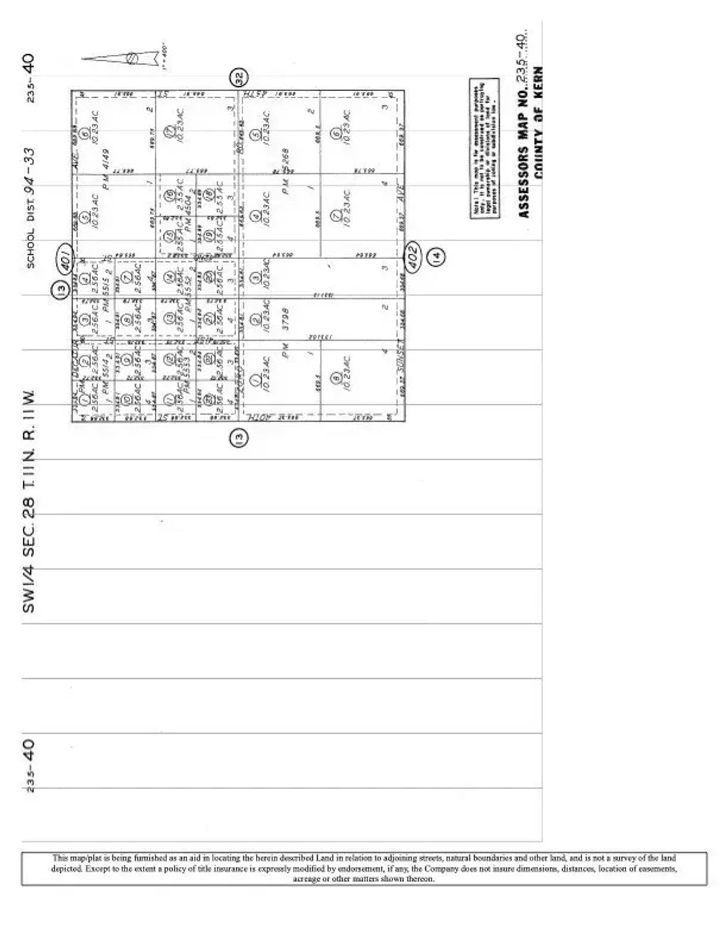 41 Street Sanborn City, Outside Area (inside Ca)
