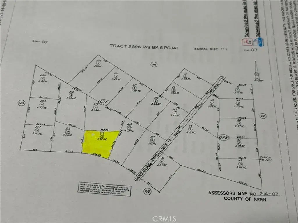 U Street/x Court, California City