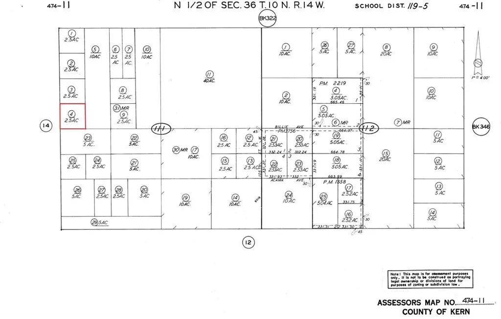 W 110, Rosamond