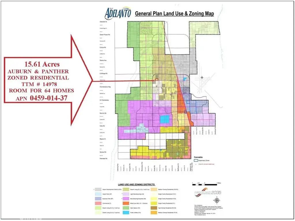 Auburn & Panther 15.61ac, Adelanto
