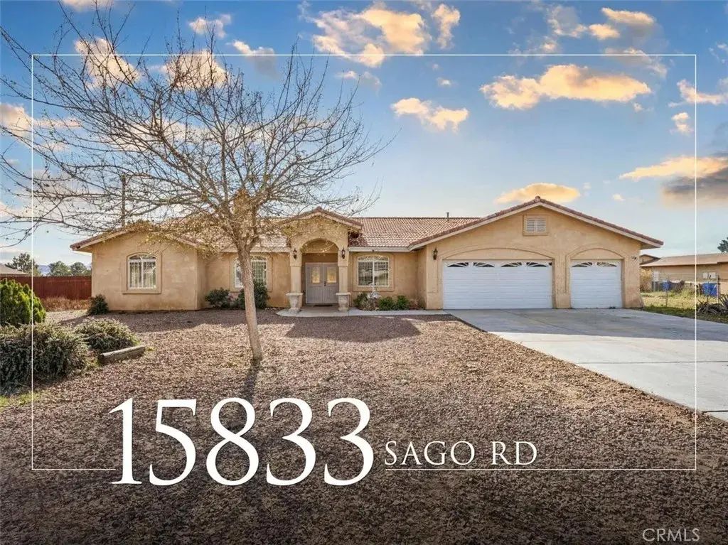 15833 Sago Road, Apple Valley