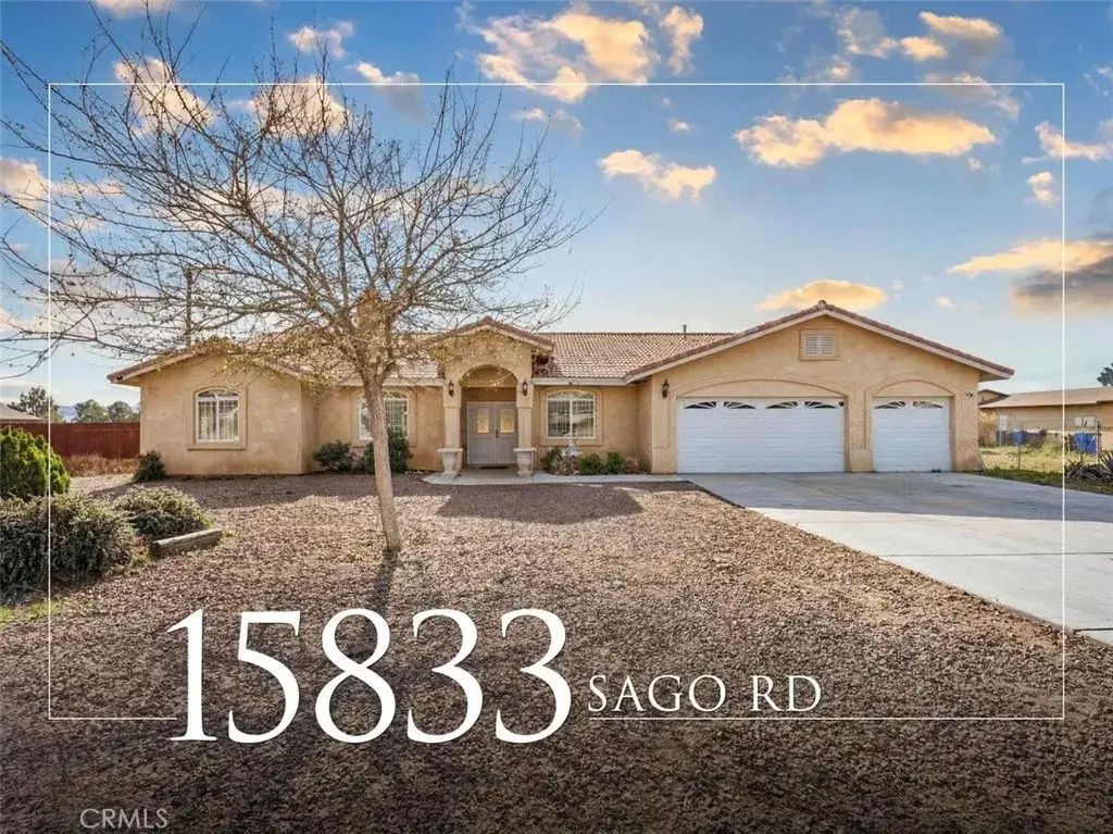 15833 Sago Road, Apple Valley