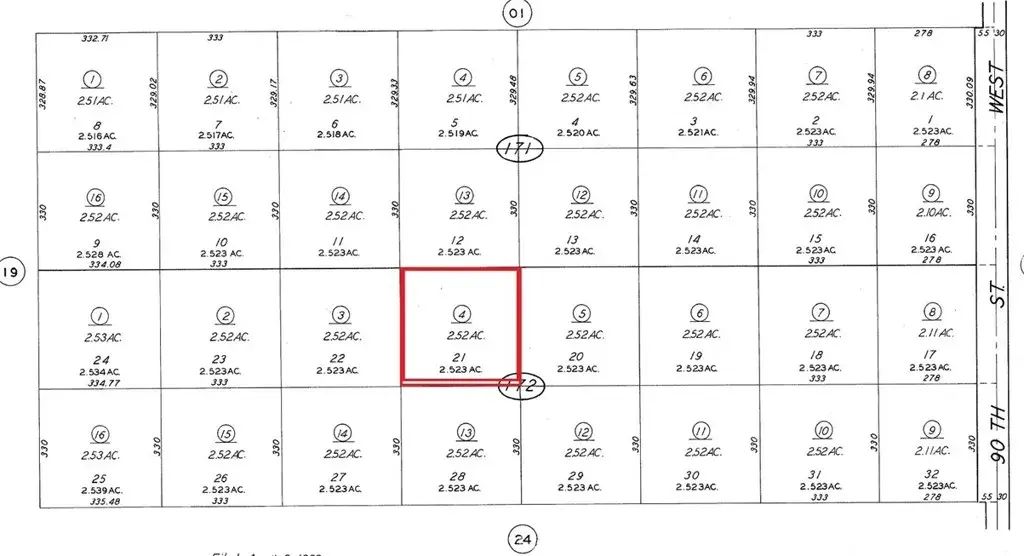Charan Ave And 95th St West, Rosamond