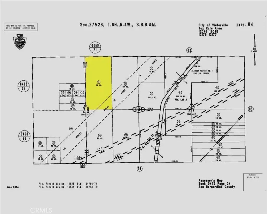 80 Section 28 T6nr4w, Victorville
