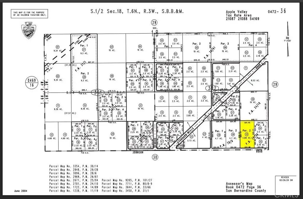 Johnson Parcel #0472-362-33, Apple Valley