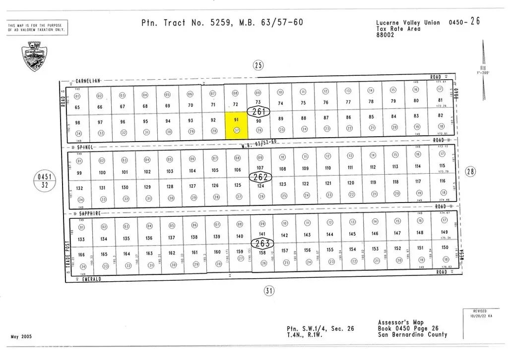 4502613 Spinel, Lucerne Valley