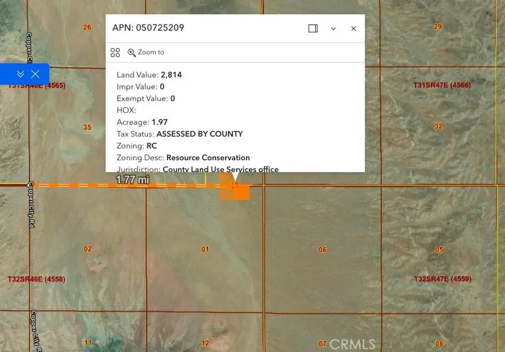 Copper City Rd, Barstow