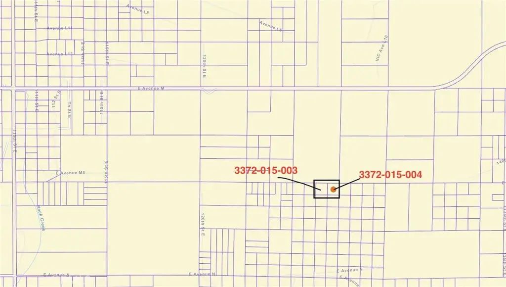 E 125th St E, Palmdale