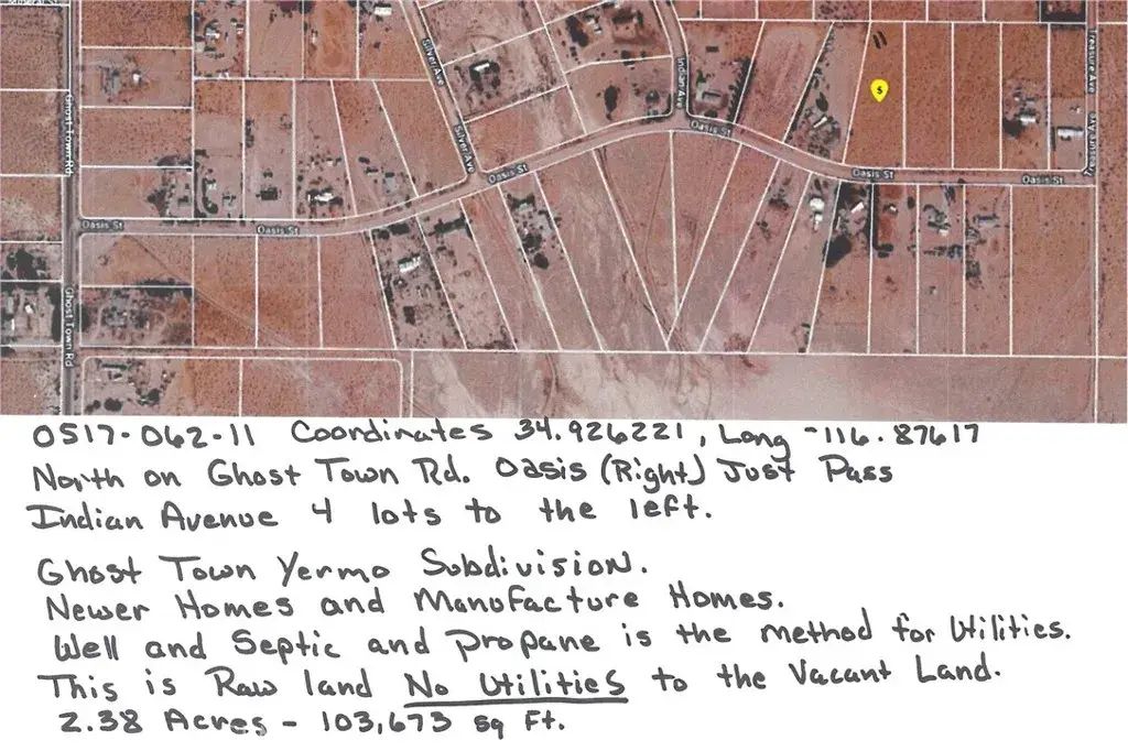 11 Oasis, Yermo