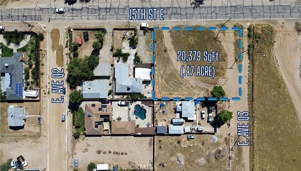 0 Vac/15th Ste/vic Avenue Q3, Palmdale