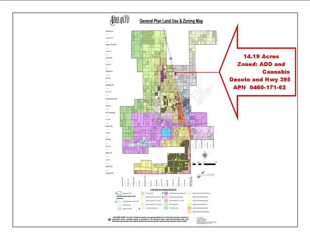 Desoto & Hwy 395 - 14.19ac, Adelanto
