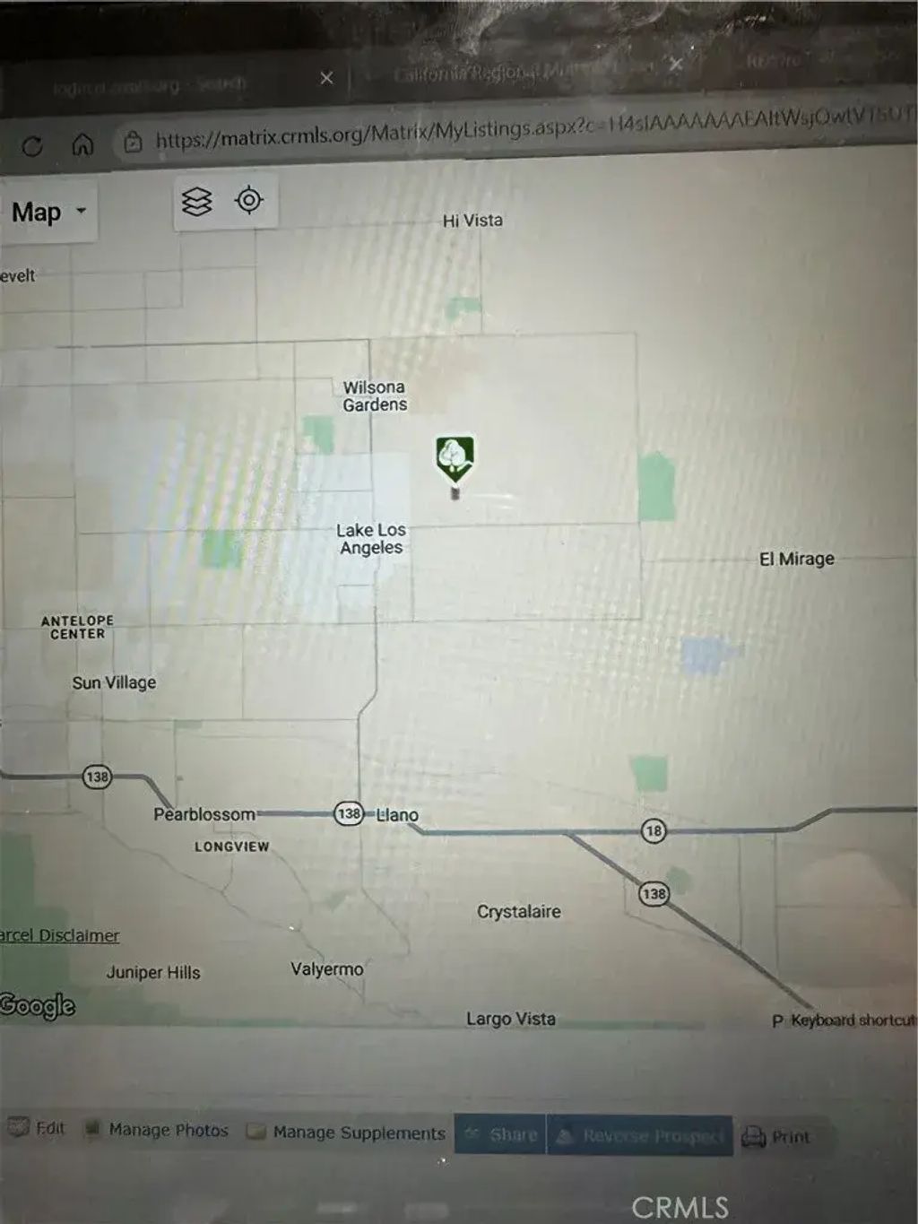 Vac/vic Ave N 192, Palmdale