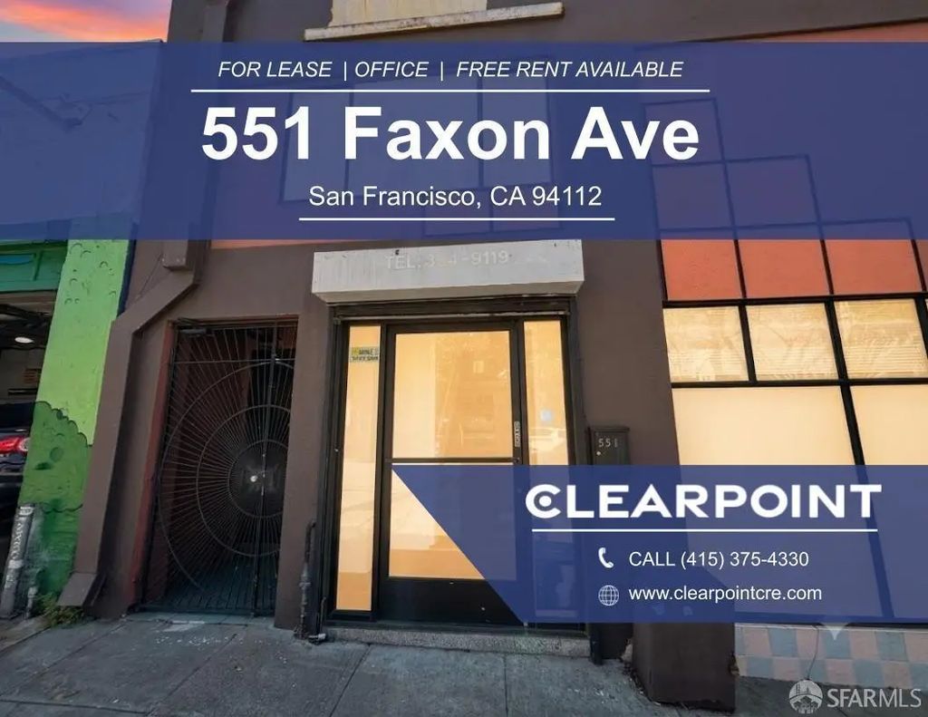 551 Faxon Avenue, San Francisco