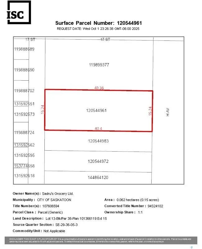 607 H Avenue S, Saskatoon