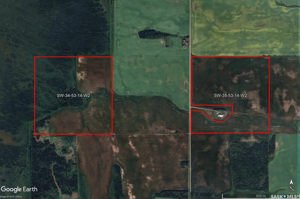 White Fox 306 Acres Grain Farmland, Torch River Rm No. 488