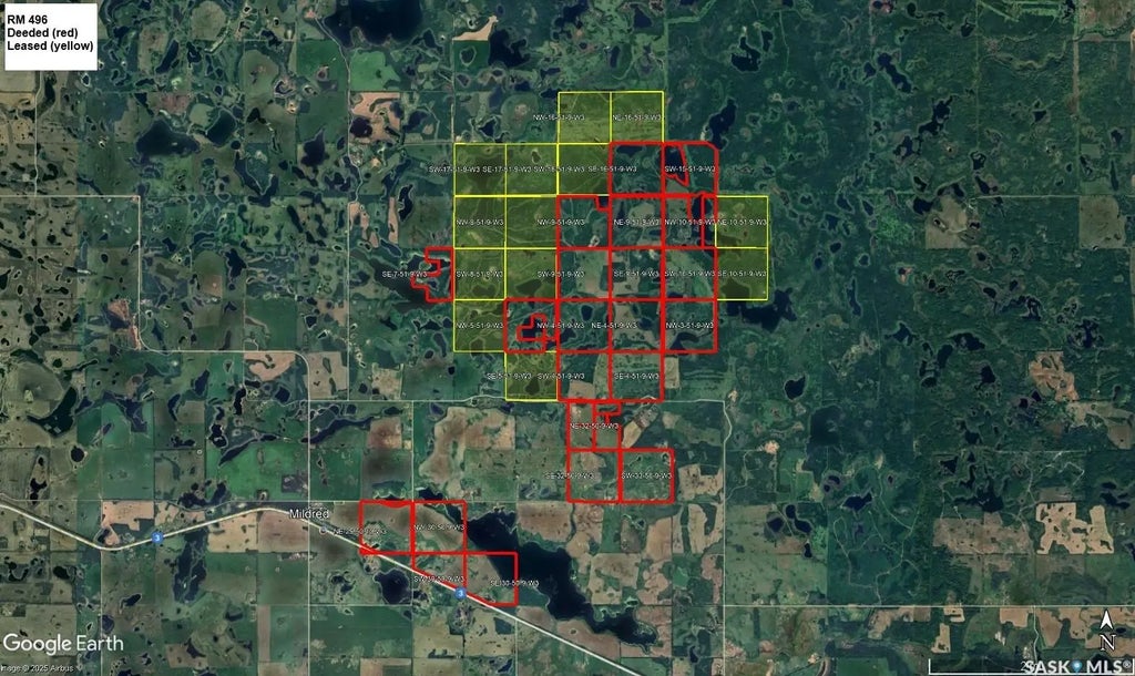 Mildred 3,183 Deeded Ac. Grain And Pastureland, Spiritwood Rm No. 496