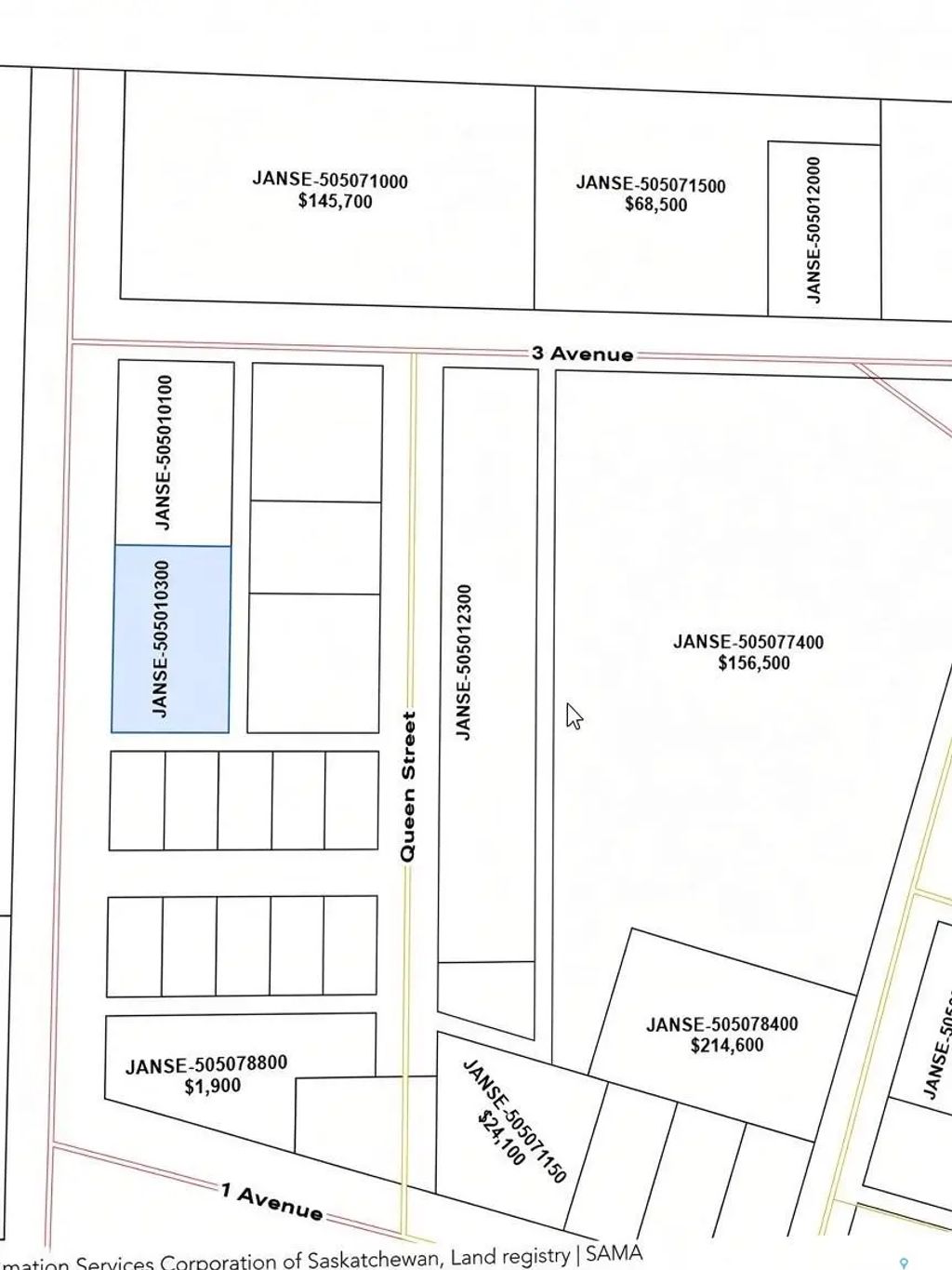 Jansen 4 Lot Parcel, Jansen