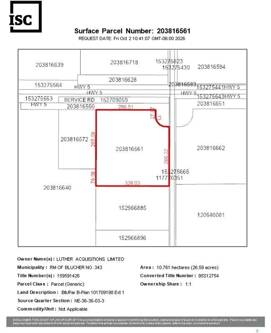 Rm Of Blucher Land, Blucher Rm No. 343