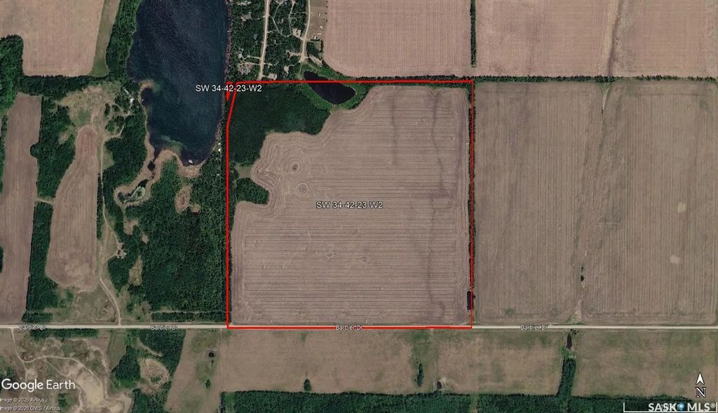 Rhona Lake Rm 400 - 156 Acres Arable Farmland, Three Lakes Rm No. 400