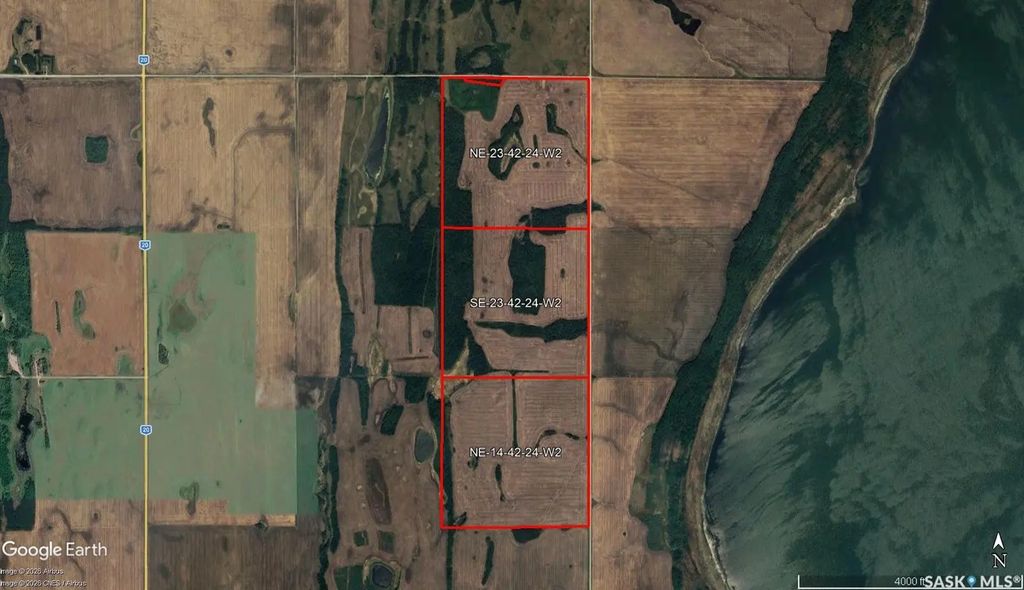 St. Benedict - Three Quarters Arable Farmland, Three Lakes Rm No. 400