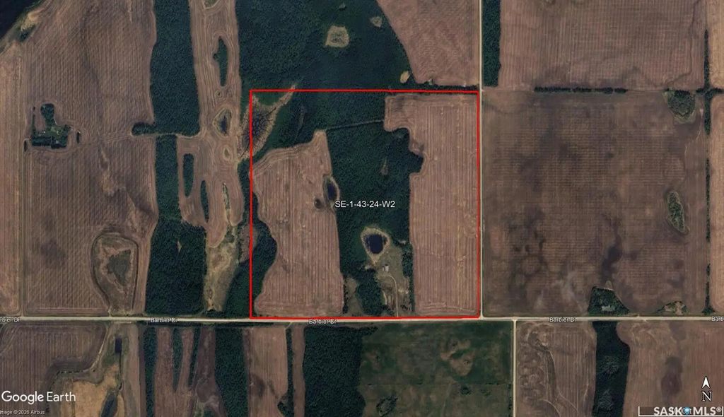 St. Benedict Rm 400 - 160 Acres Arable Farmland, Three Lakes Rm No. 400