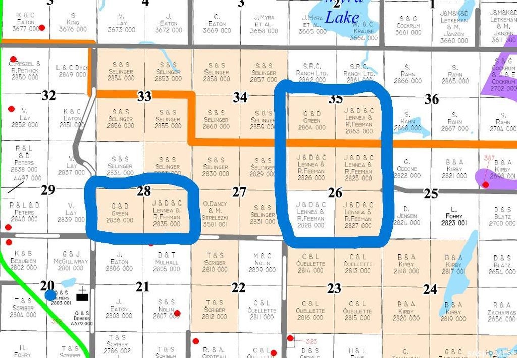 Grazing Land Near Meadow, Meadow Lake Rm No.588