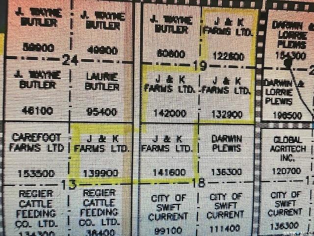5 Quarters Nw Of Swift Current In One Block, Swift Current Rm No. 137