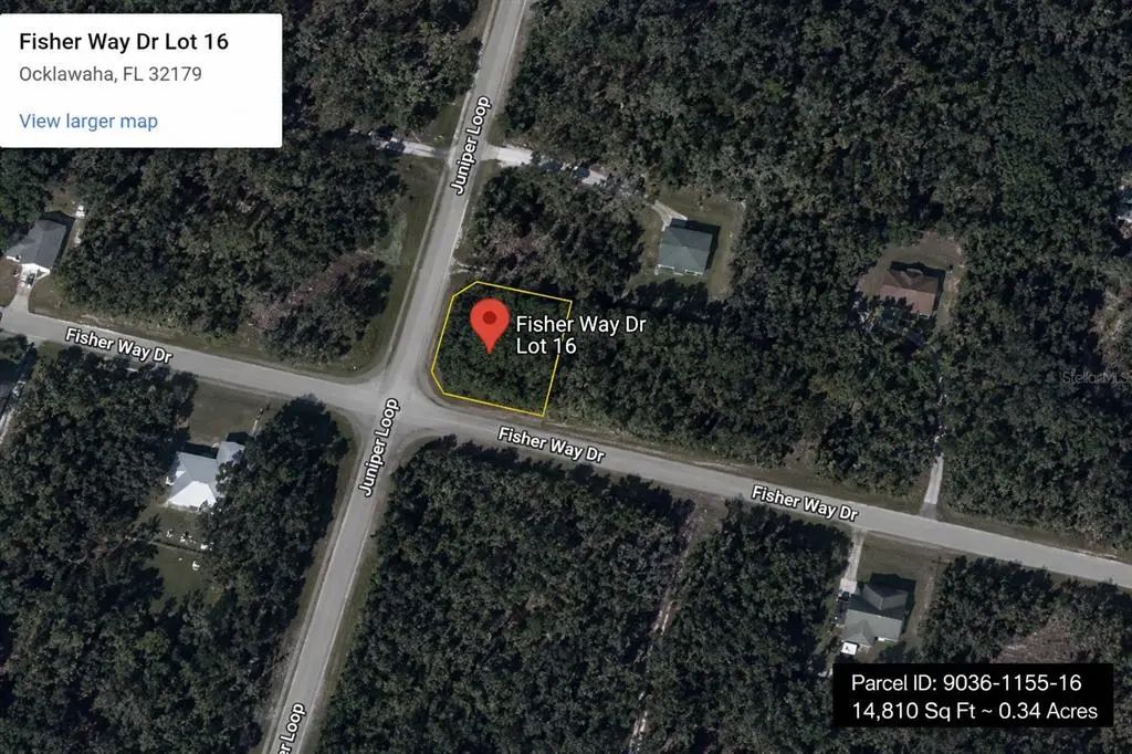 Fisher Way Dr Lot 16, OCKLAWAHA