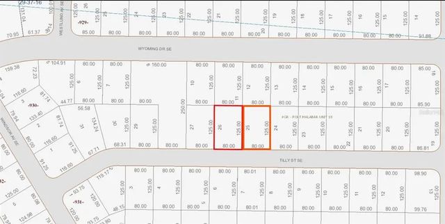 Photo of 1643 & 1651 Tilly Street Se, PALM BAY FL