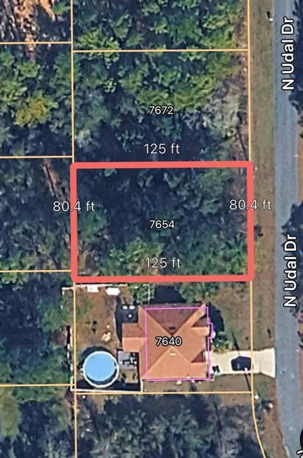 7654 N Udal Drive, CITRUS SPRINGS