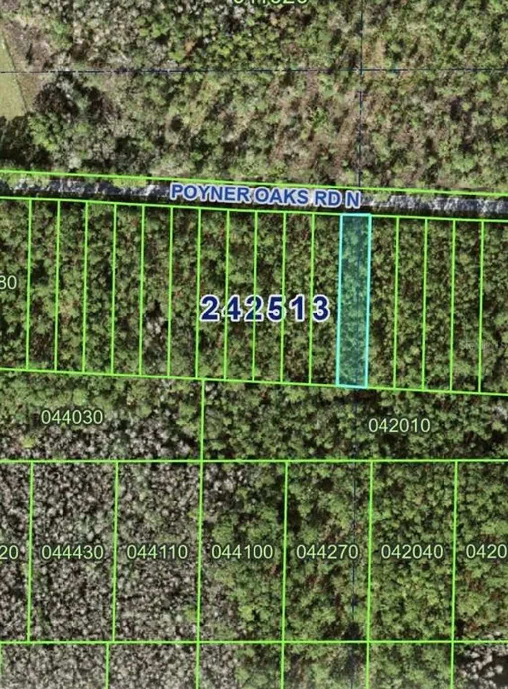 Poyner Oaks Road N, POLK CITY