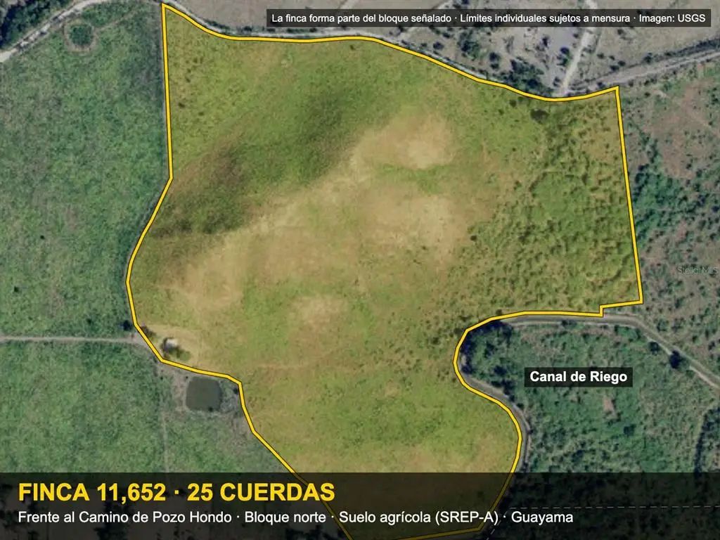 Pozo Hondo Finca 11652, GUAYAMA
