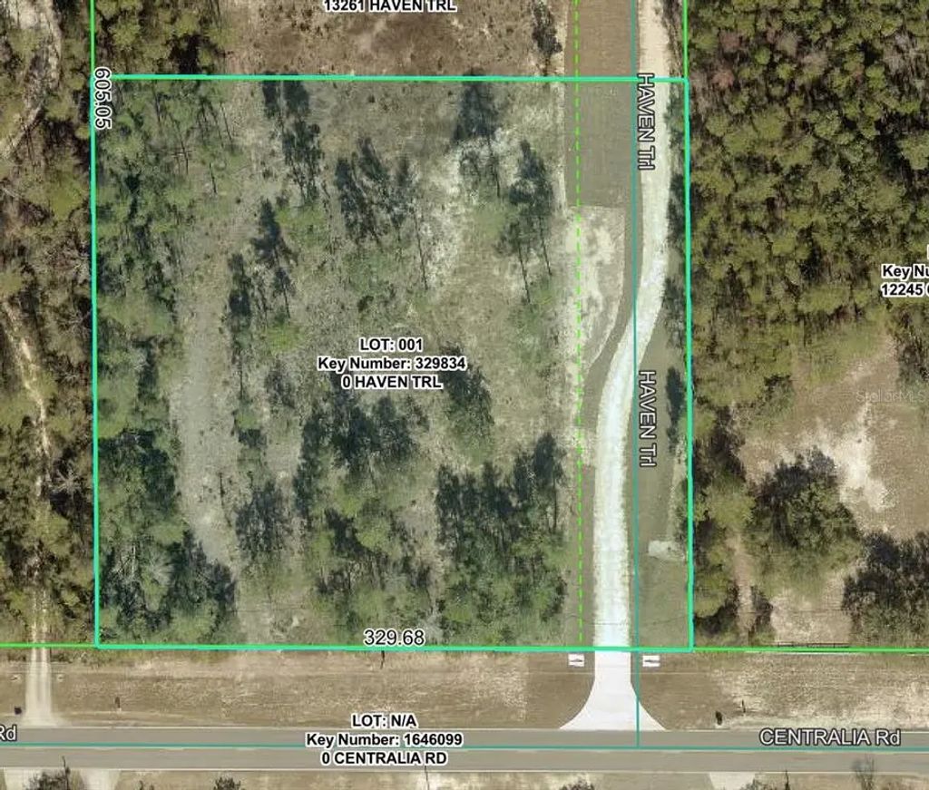 13183 Haven (lot 1) Trail, WEEKI WACHEE