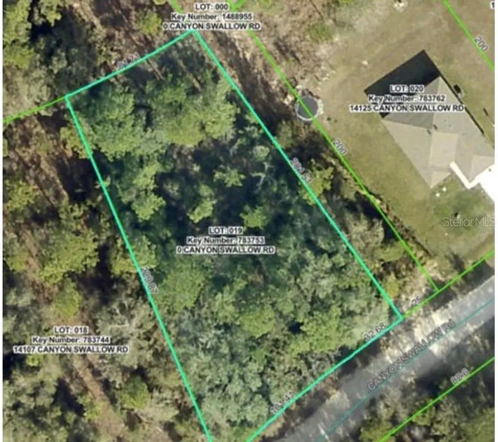 Lot 19 Canyon Swallow Road, WEEKI WACHEE
