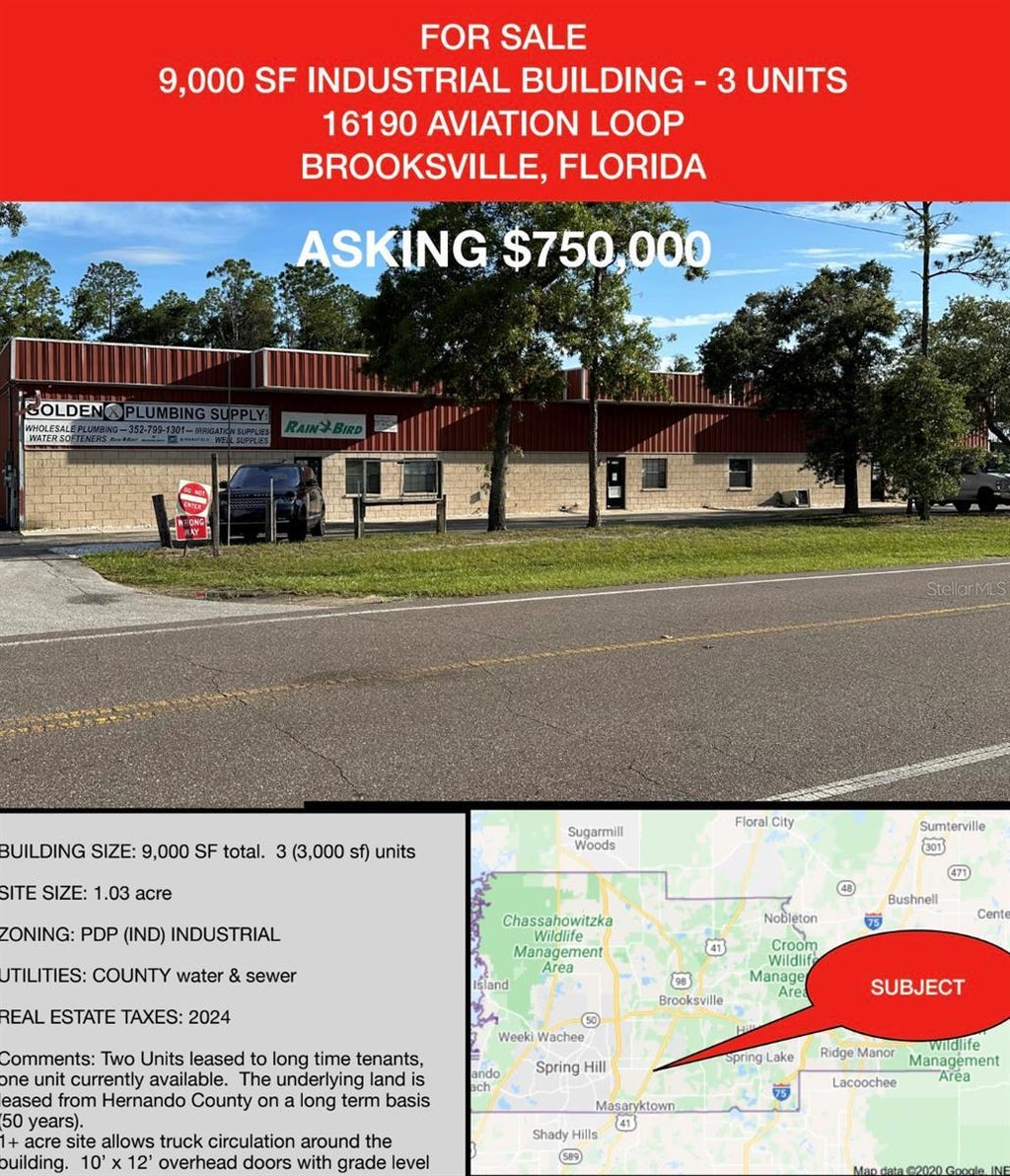 16182 Aviation Loop Drive, BROOKSVILLE