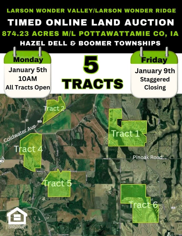 260.84 Ac 215th & Pilot Lane Street, UNDERWOOD