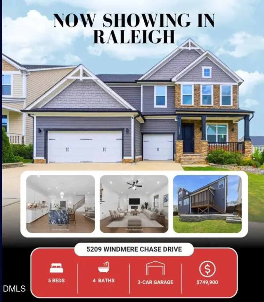 5209 Windmere Chase Drive, Raleigh