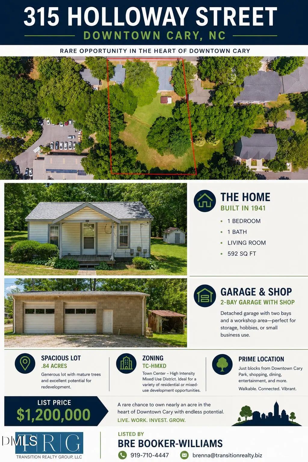 315 Holloway Street, Cary