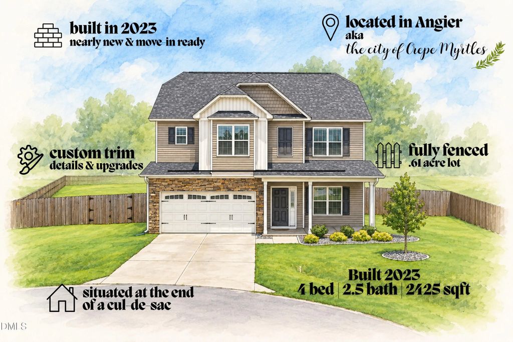 118 W Sand Luggs Court, Angier