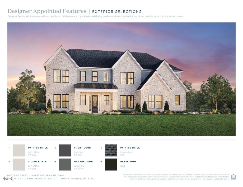 6804 Serenity Sky Court 12, Holly Springs