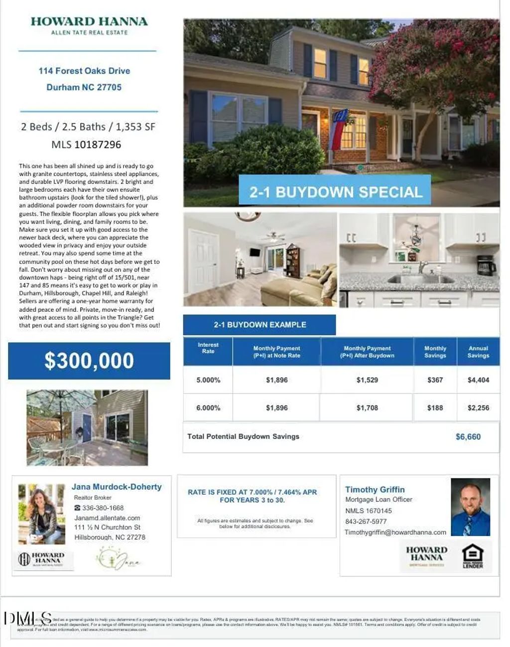 114 Forest Oaks Drive, Durham