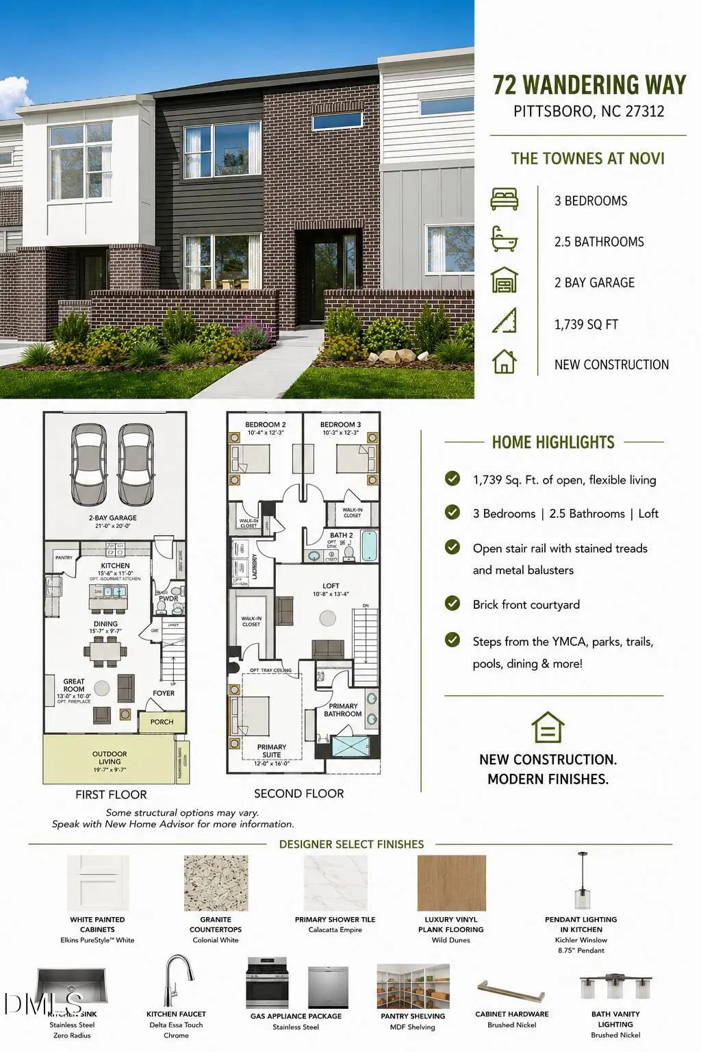 72 Wandering Way, Pittsboro