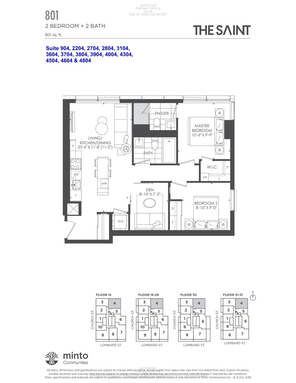 89 Church Street 4604, Toronto C08
