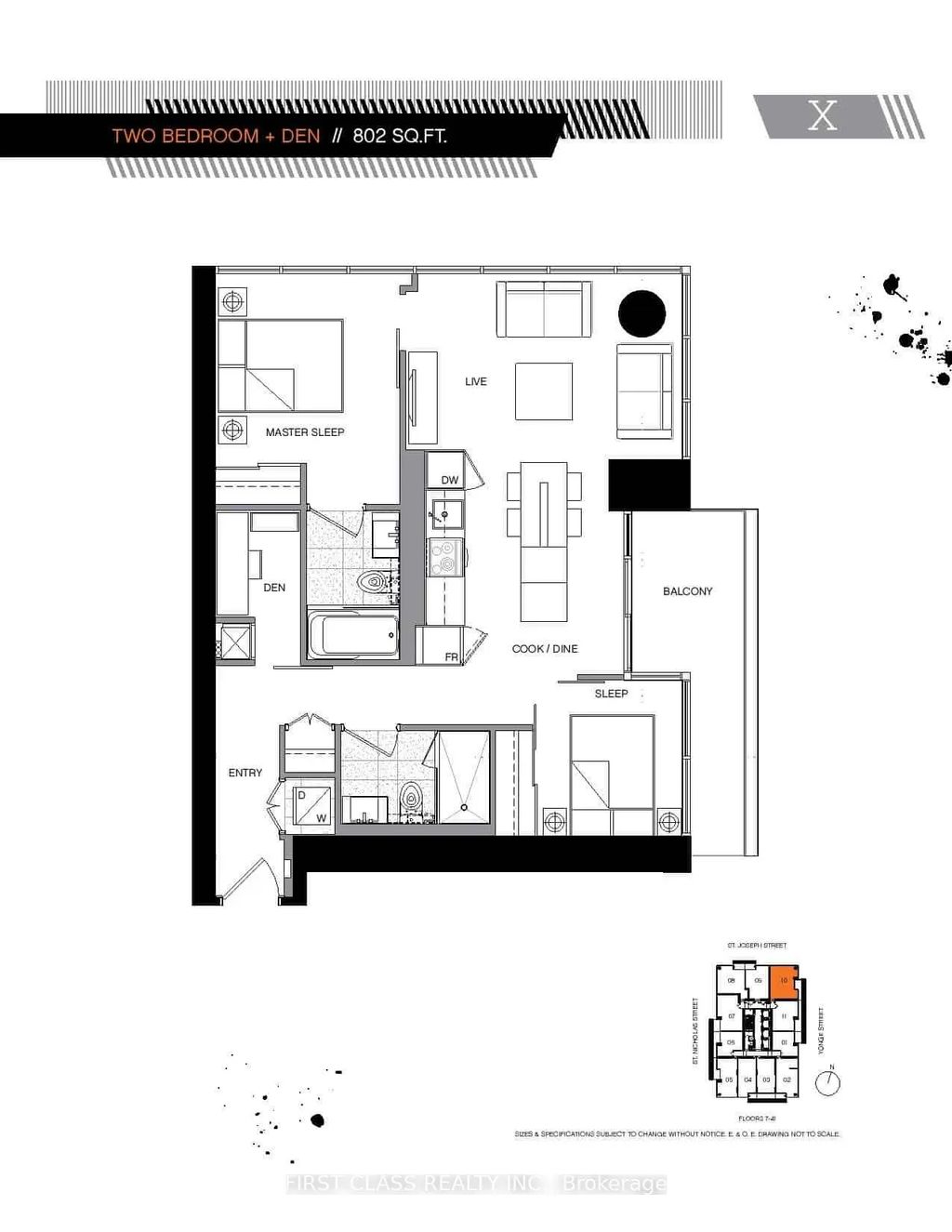 5 St. Joseph Street 1210, Toronto C01