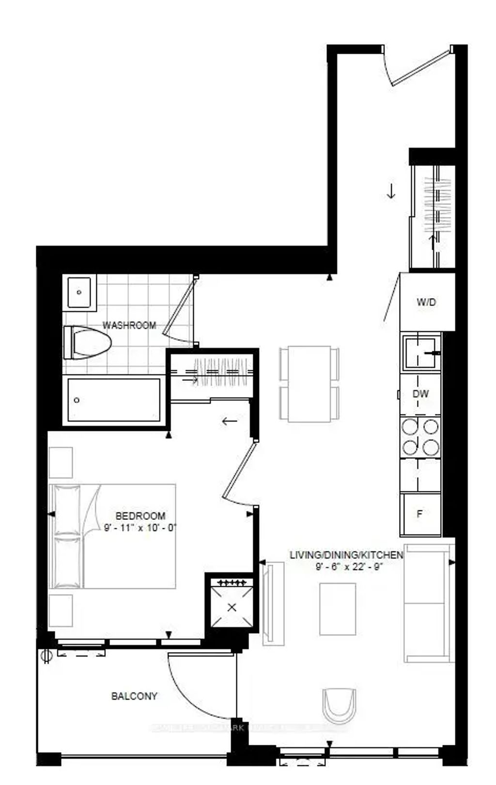 400 King Street W 2412, Toronto C01