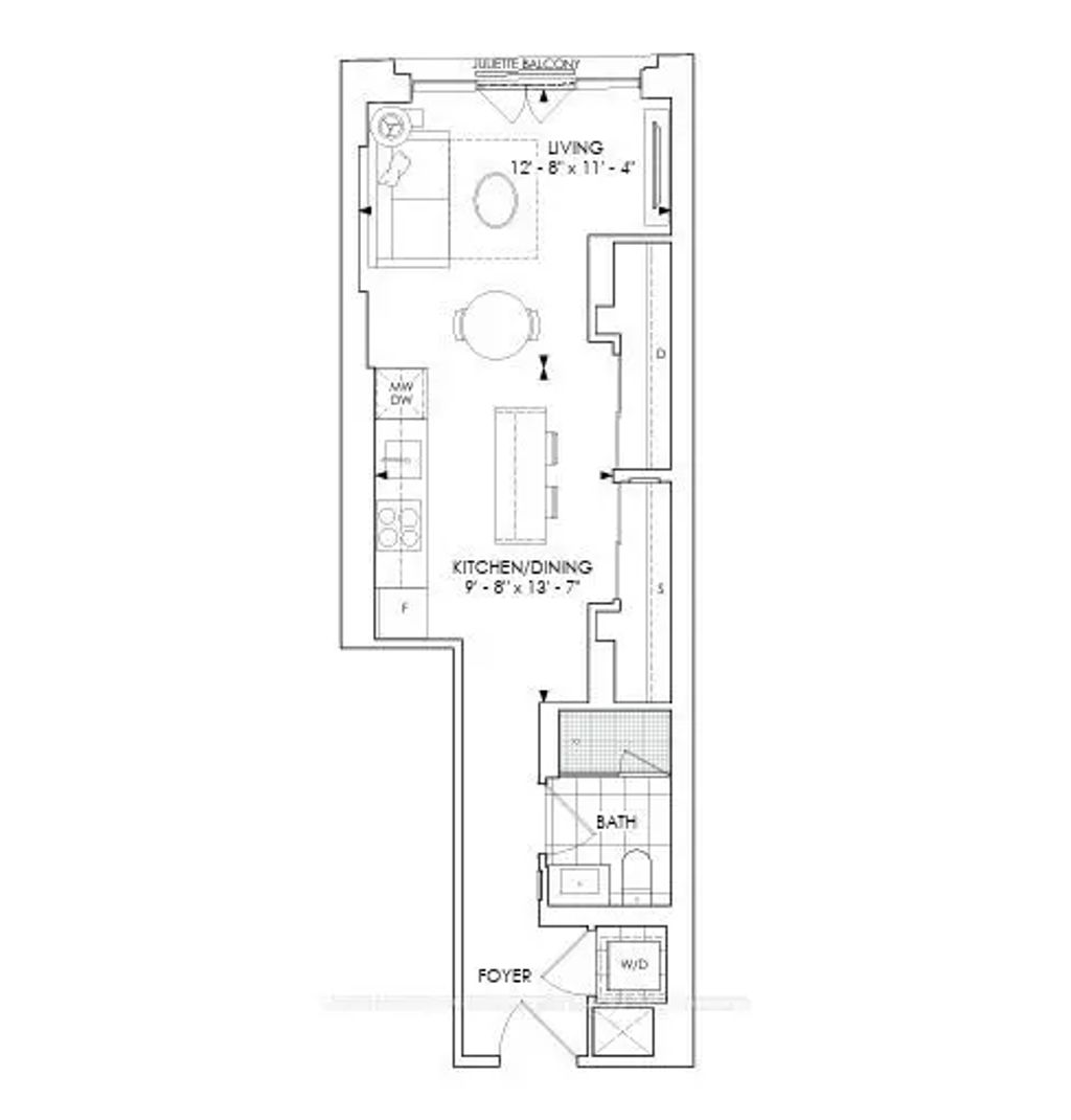 123 Portland Street 204, Toronto C01