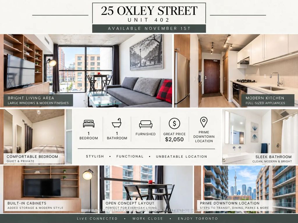 25 Oxley Street 402, Toronto C01