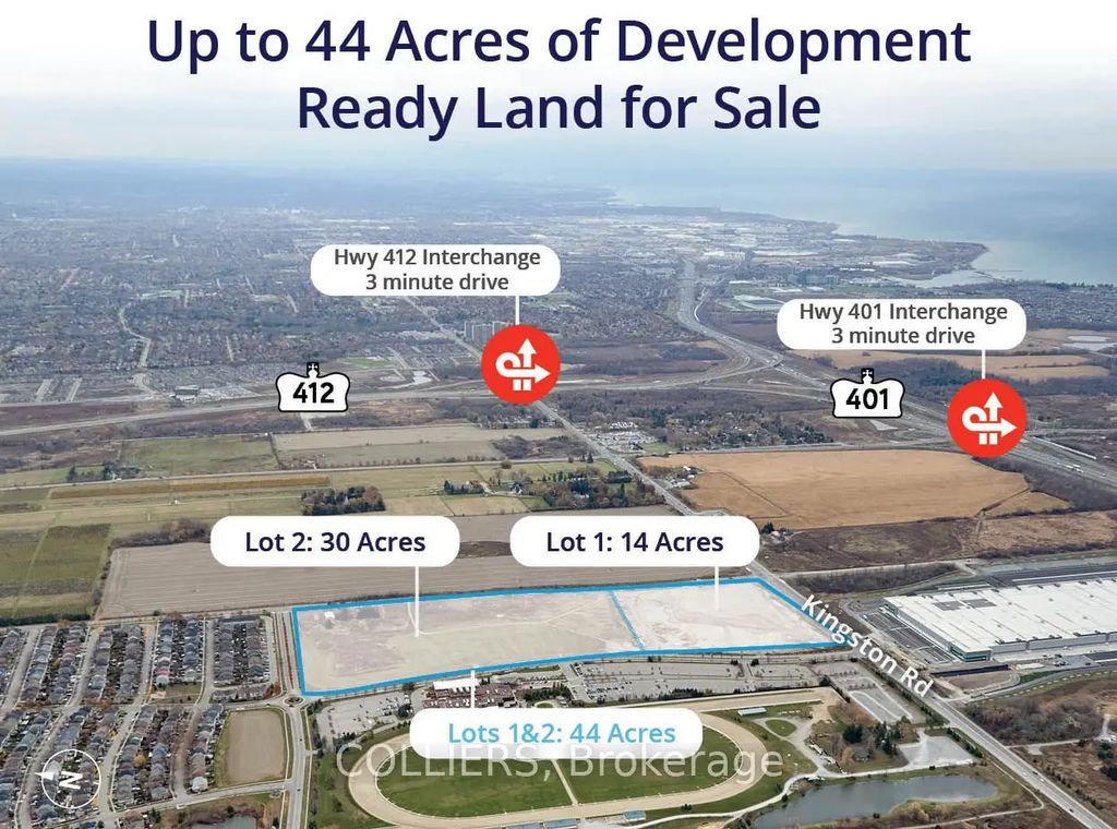 N/a Kingston Road Lot 1 & 2, Ajax