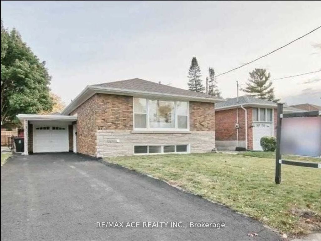 17 Brewton Road Bsmt, Toronto E09